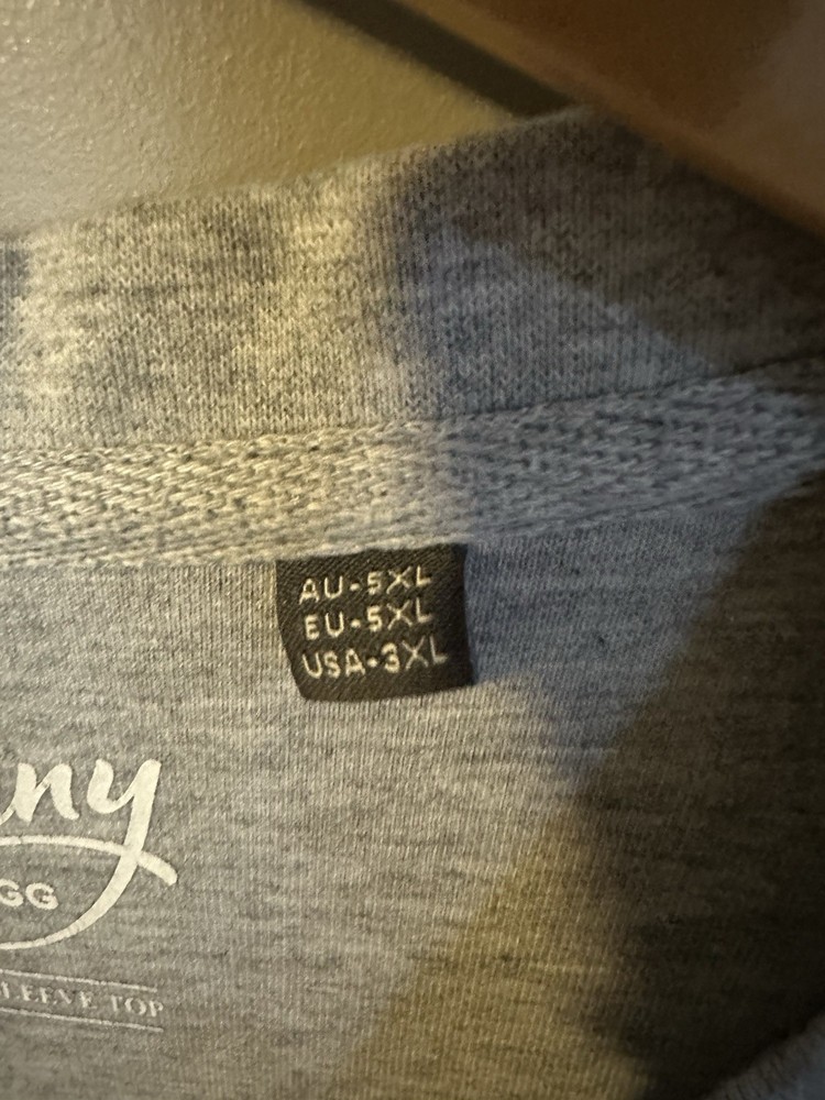 Johnny Bigg 3XL Grey Crew neck