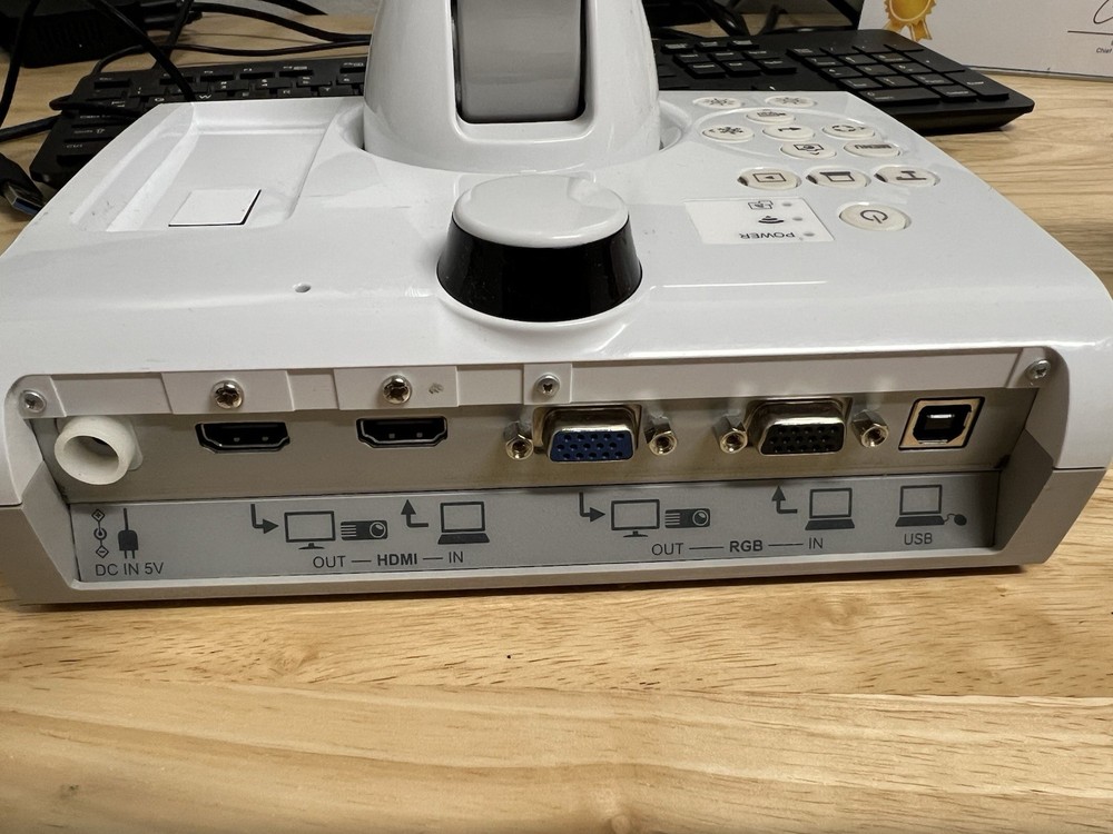 Elmo 1379 TT-12W STEM-CAM Visual Presenter Document Camera