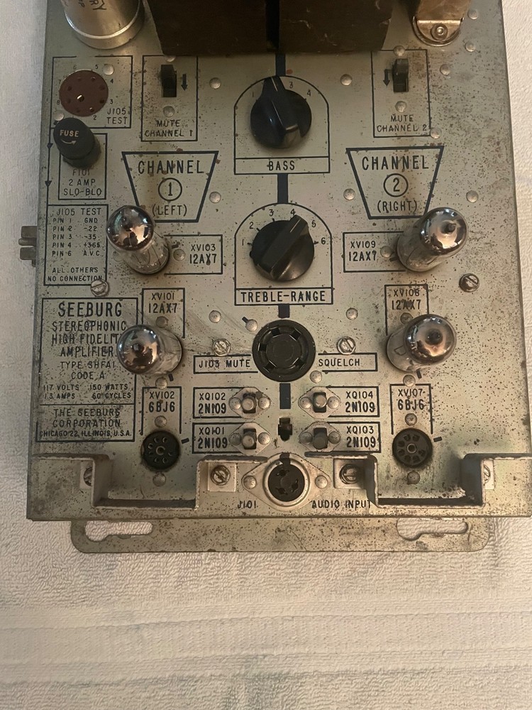 Seeburg 220/222 Amplifier .. untested … SHFA1 code A