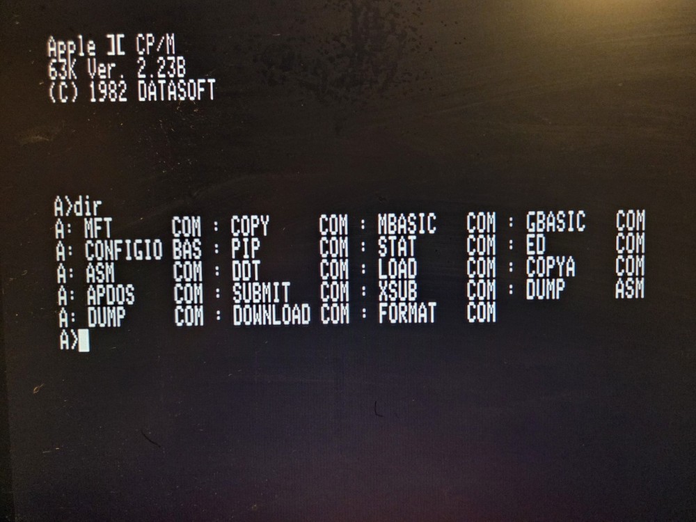 Apple II DataSoft 63k System Disk CP/M 2.23B Boot Disk New Disk