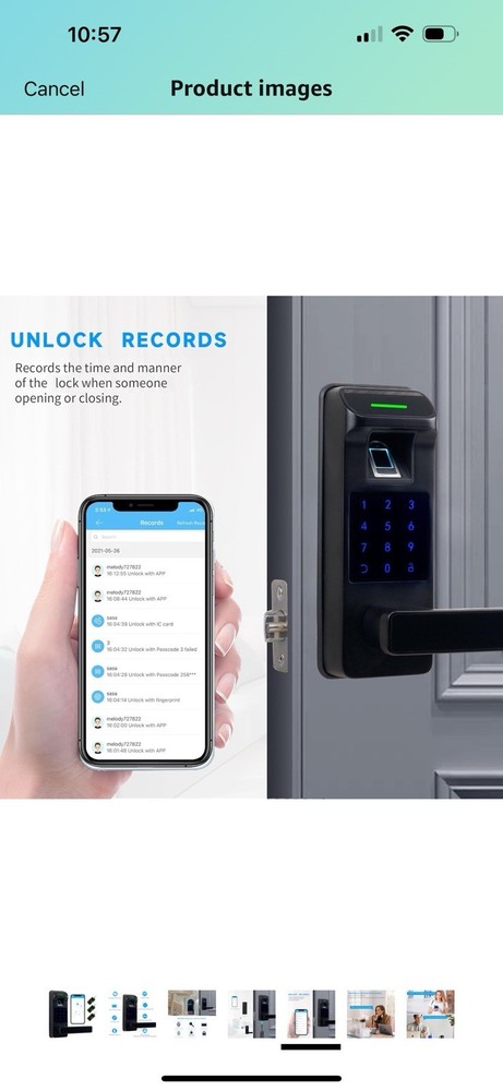 Harfo Fingerprint Door Lock