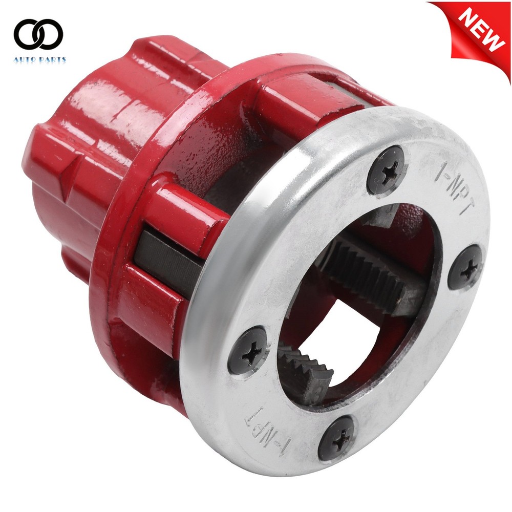 W/ Handle Ratchet Tool Set 7 Size Pipe Threader Threading 3/8" - 2" Die Dies Set