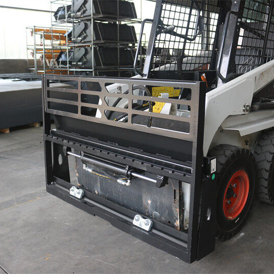 Inner 48" W Adjustable Hydraulic Skid Steer Pallet Fork Frame Quick Attach