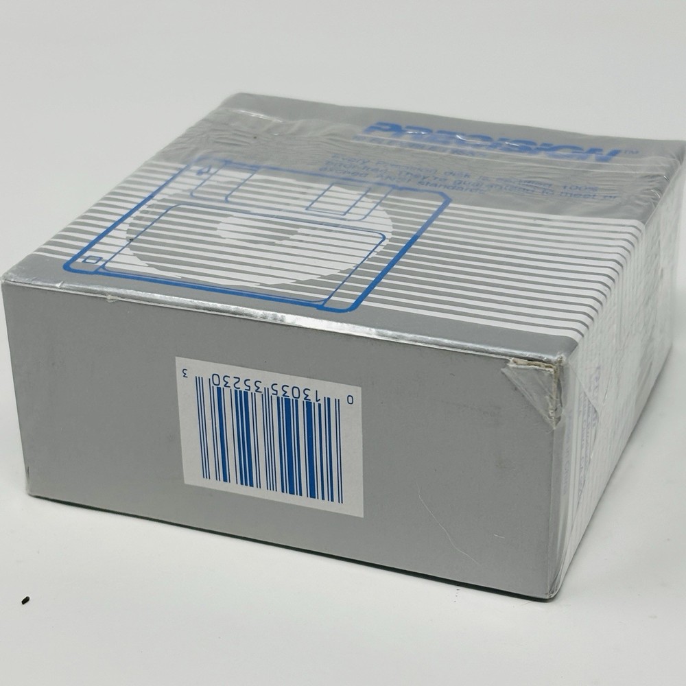 Precision 3.5" Floppy Disks Diskettes 10 Pack MF2HD NOS Sealed Computer