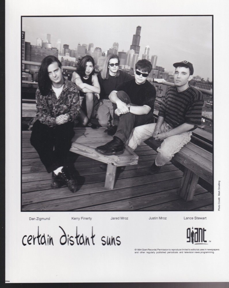 certain distant suns   press kit 1994