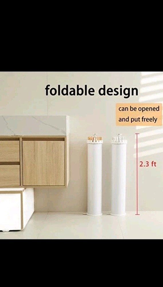 JOOM Tripod Clothes Drying Rack: Portable & Foldable Laundry Solution- No Box