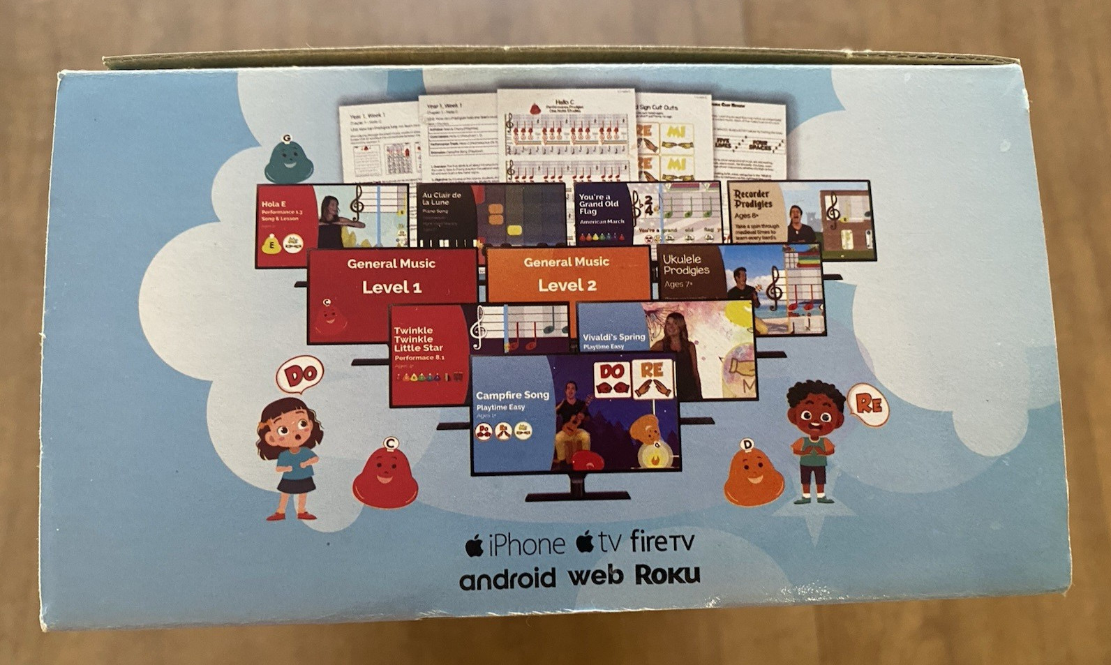 Prodigies Deskbells (C Major) - Colorful Percussion Instrument Child Education