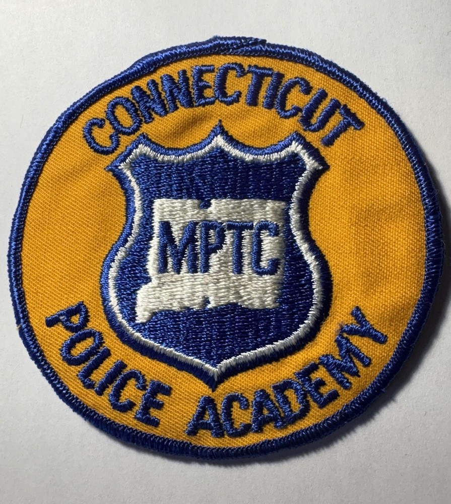 Connecticut Police Academy Patch ~ MPTC