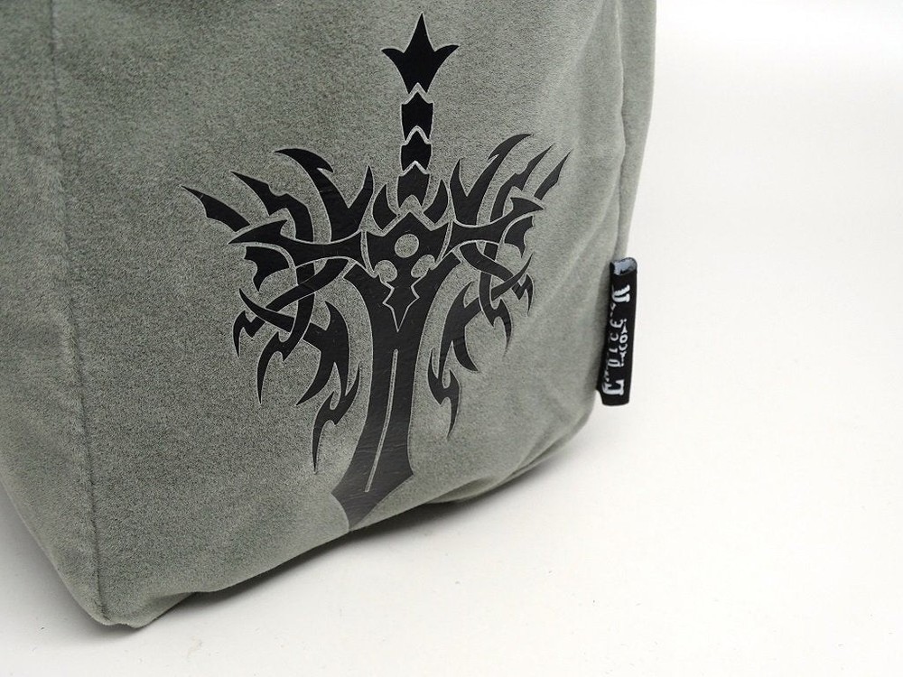 Easy Roller Dice Co. Sword Reversible Microfiber Self-Standing Large Dice Bag