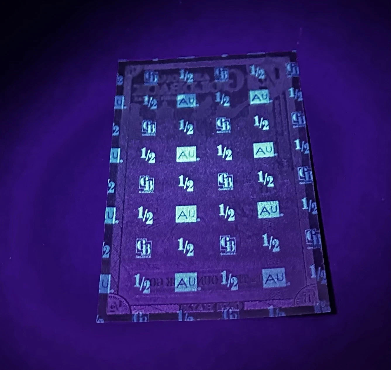 GOLD - [Lot of 2 ALPHA Series] Florida 1/2 Goldback 24K Gold Notes