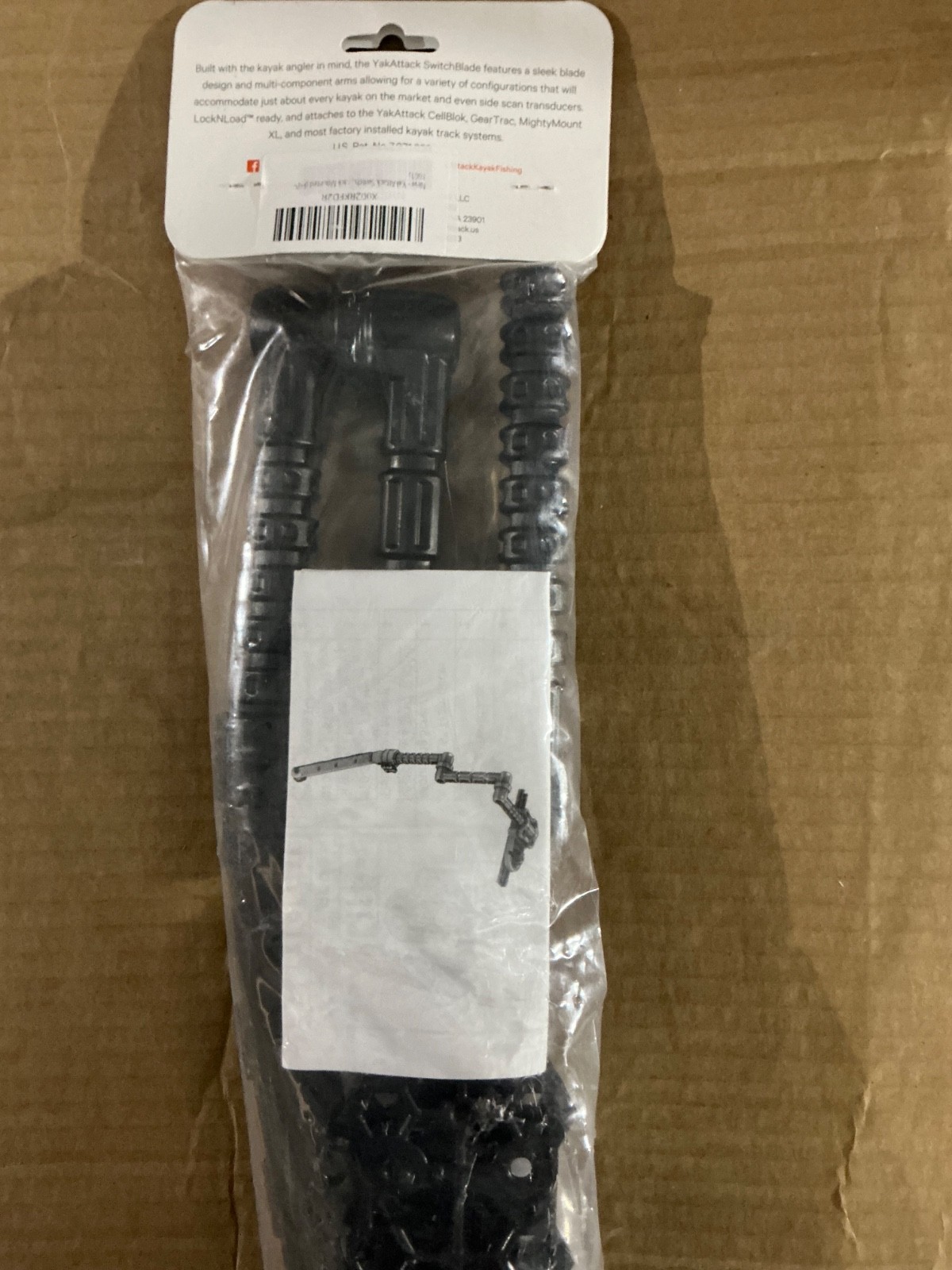 YakAttack FFP-1001 Transducer Deployment Arm