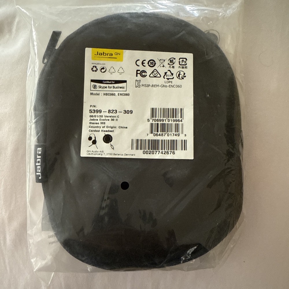 Jabra Evolve 30 II - USB-C/A, MS Stereo Wired Headset  NEW