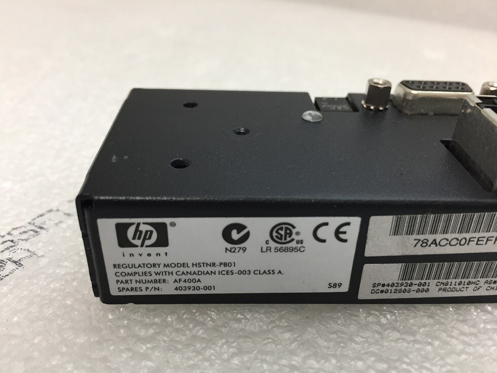 New HP Hewlett Packard Enterprise PDU Management Module AF400A