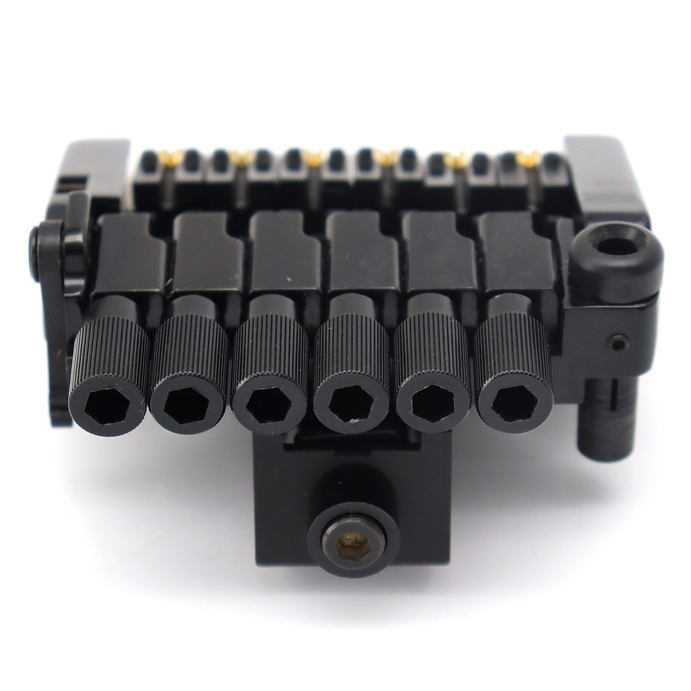 6 String Headless Electric Guitar Roller Tremolo Bridge with String Locks Black