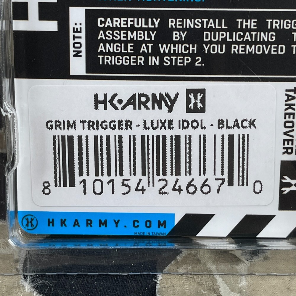 NEW HK Army Luxe Idol Grim Death Blade Trigger - Black