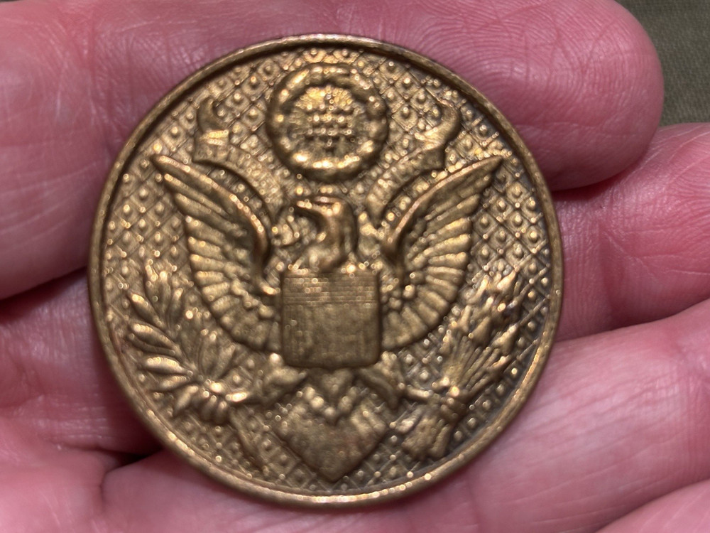 US Army Inter-War Period Enlisted Man's Hat Emblem