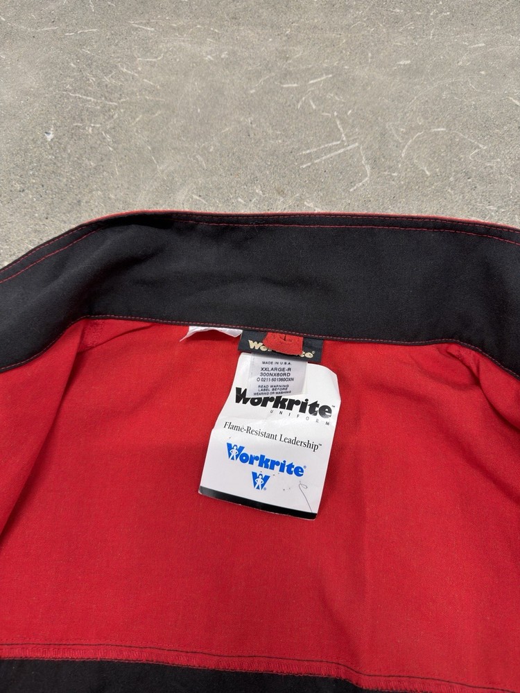Workrite FR Red Jacket NMX Work Jacket Sz 2XL