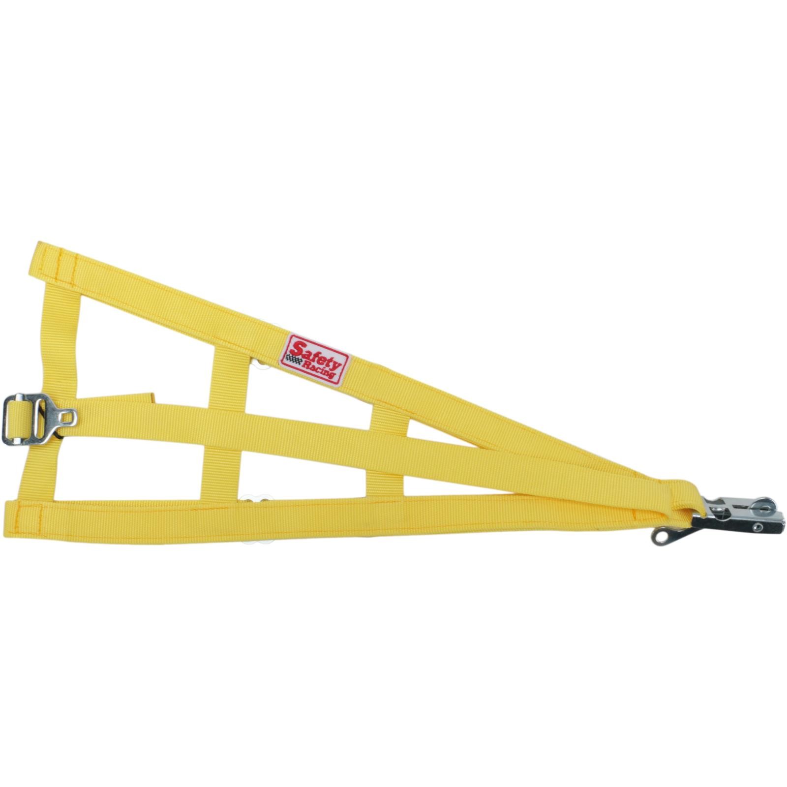 Safety Racing Yellow Sprint Car Open Wheel Cage Net-No Plastic