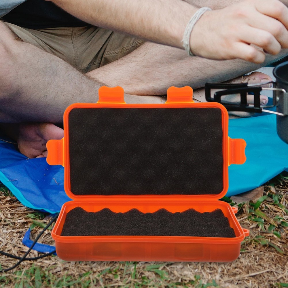 Outdoor Camping Plastic Storage Box Carrying Case Tool Tools Organizer