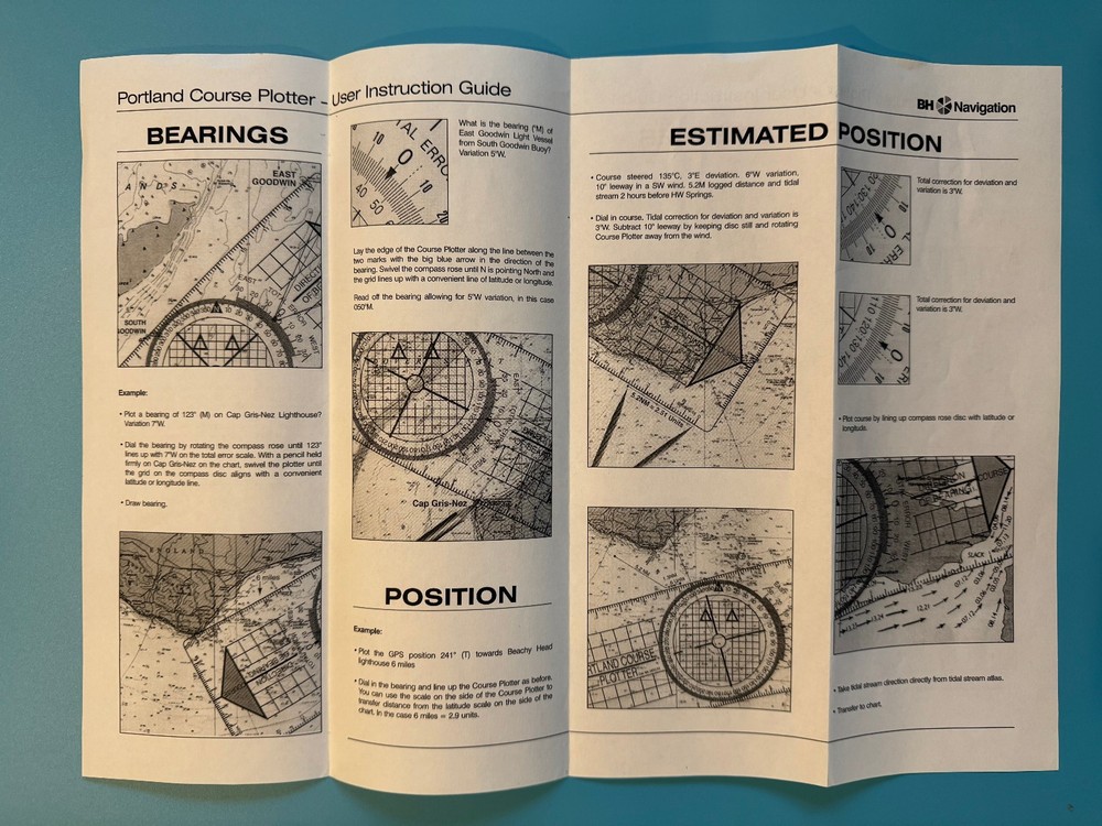 Blundell Harling BH Portland Course Plotter • 0655.32