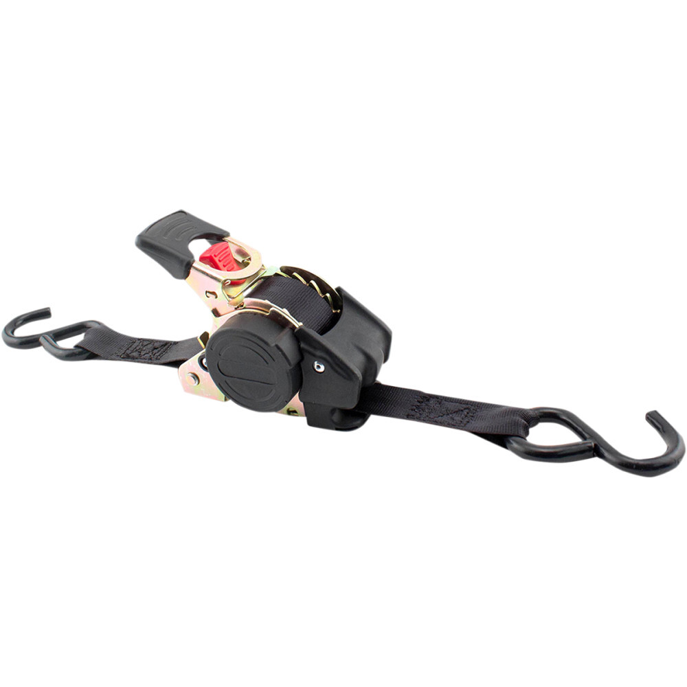 Erickson Retractable Ratchet Tie-Downs - 6' - Black | 34413