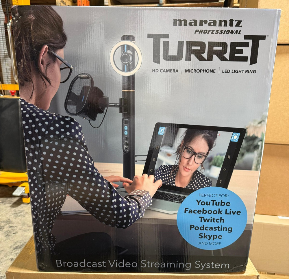 Marantz Professional Turret Broadcaster Video-Streaming System