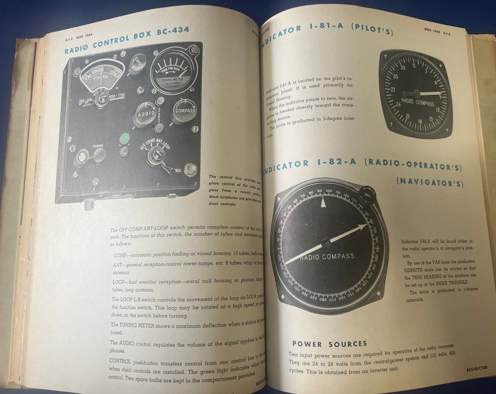 USAAF RADIO OPERATOR’S INFORMATION FILE – 1944 ORIGINAL EDITION