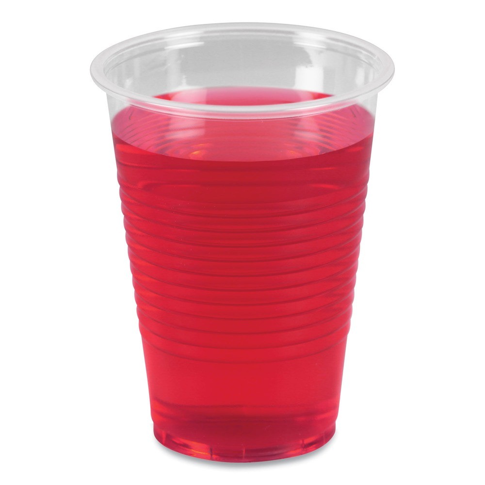 Boardwalk TRANSCUP9CT 9 oz. Polypropylene Cold Cups - Translucent (2500/CT) New