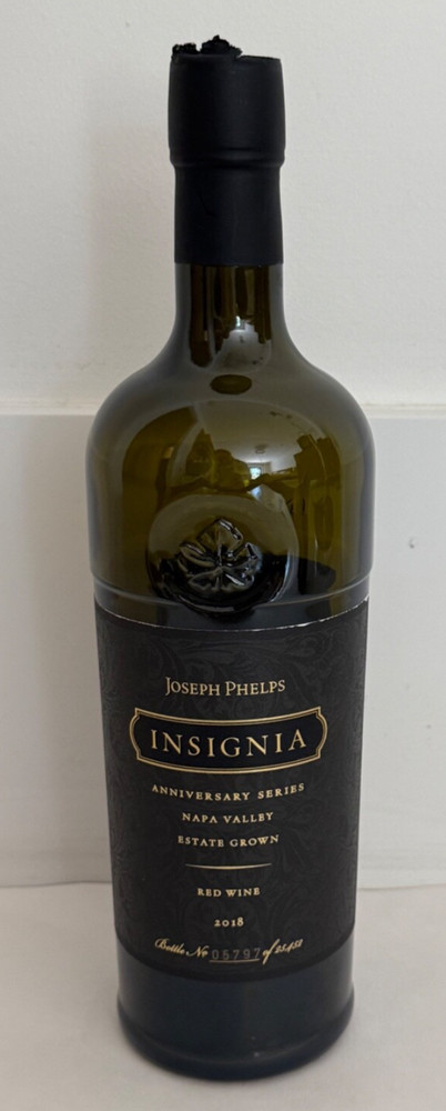 Insignia Joseph Phelps Vineyards  2018 Empty Bottle 750 mL