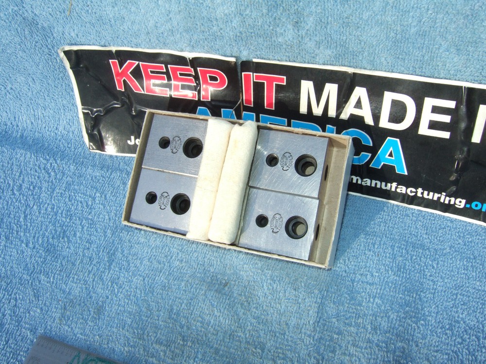 MOORE TOOL Co. BLOCKS (4) BLOCKS PARALLELS TOOLMAKER MACHINIST INSPECTION set A