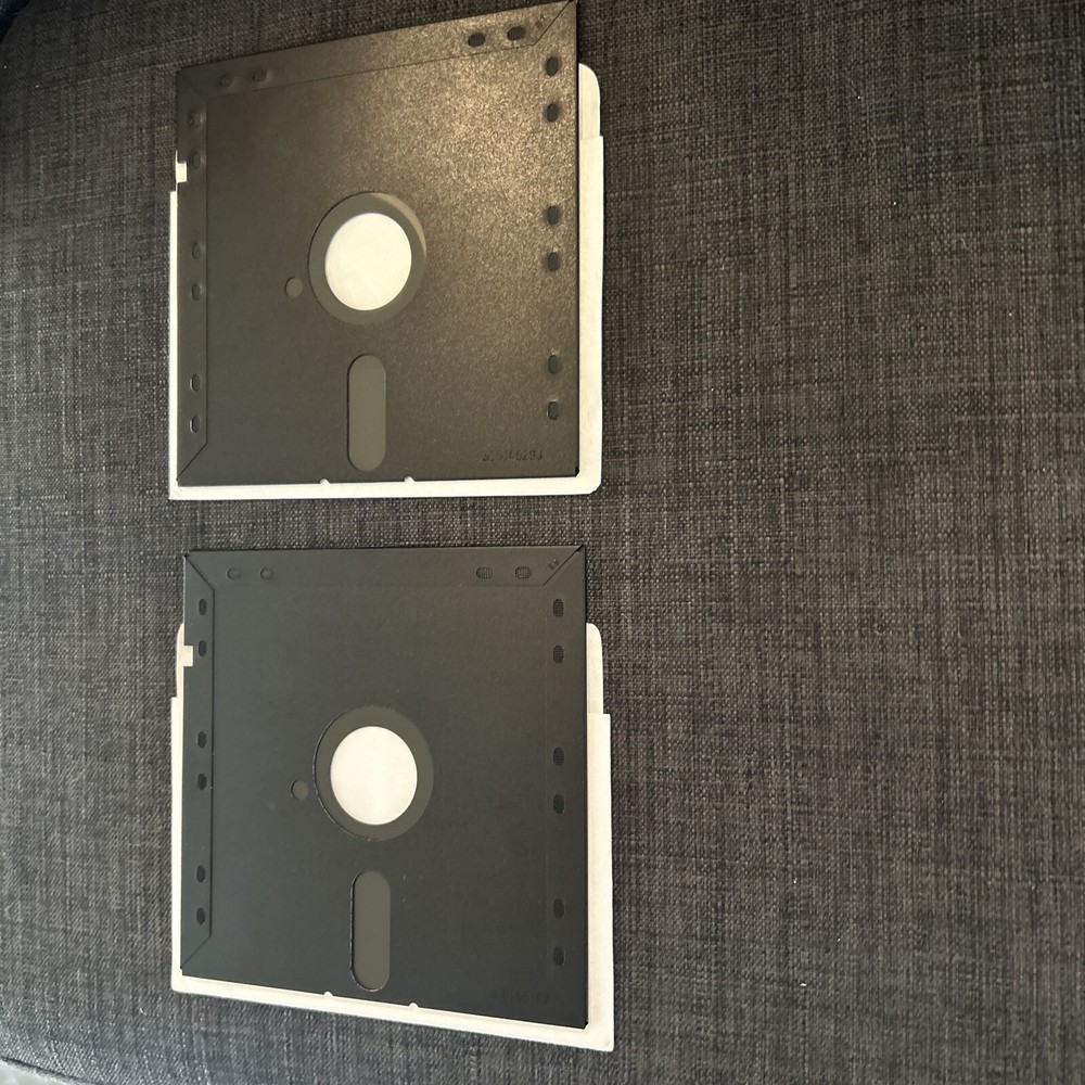 Double Dragon IBM Disk 1 And Disk 2, 5.25” Vintage Floppy Disk