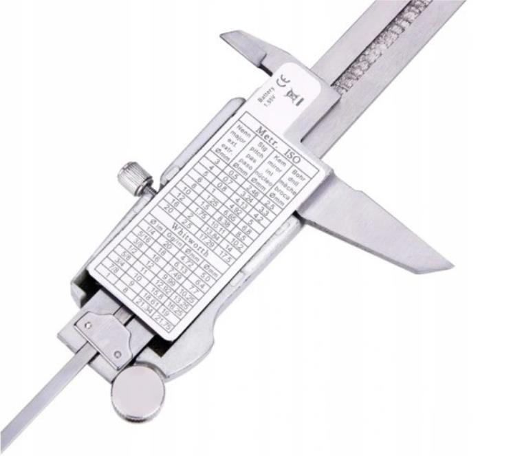 Digital Electronic Caliper 150 mm Accurate Measurement Tool Hardened Stainless