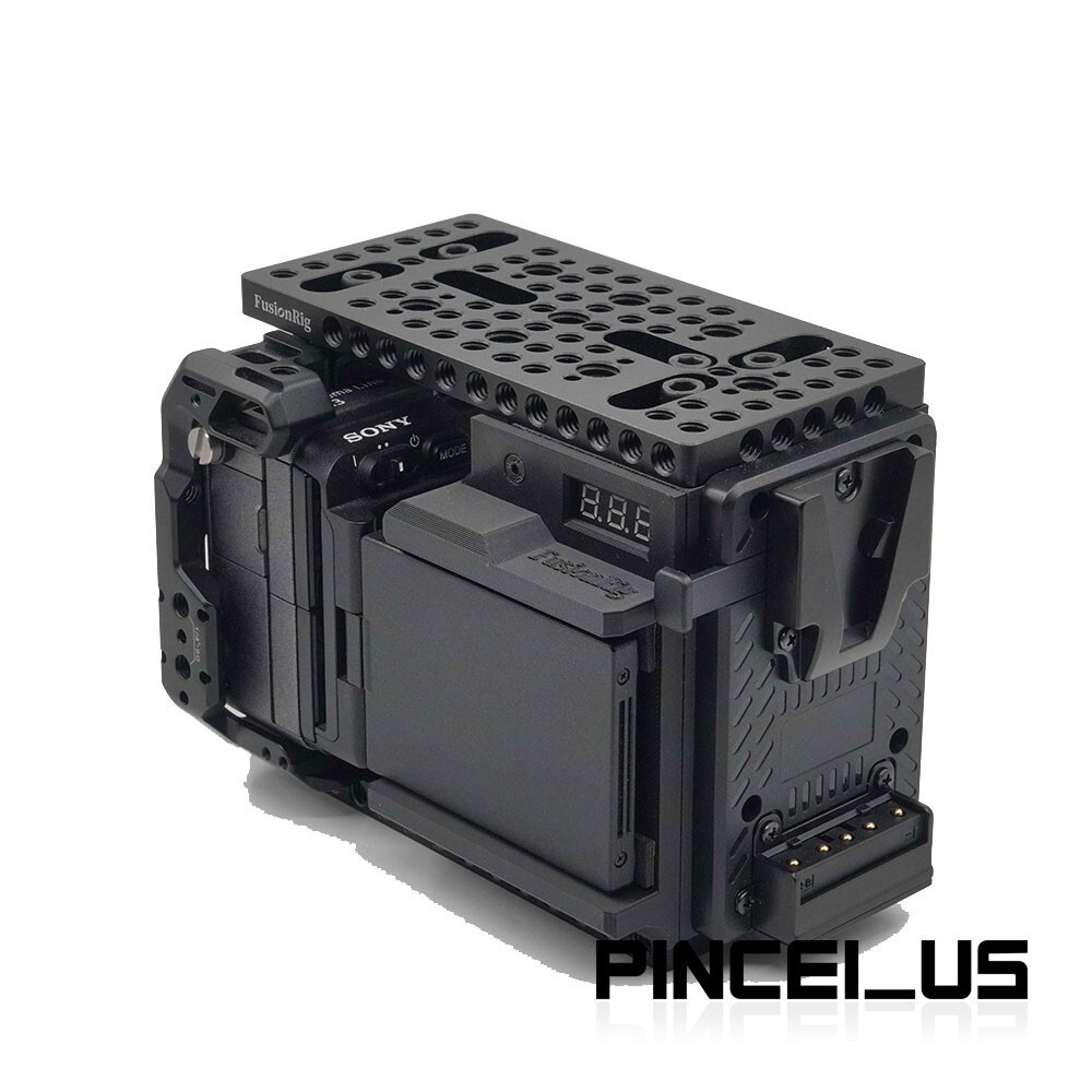 FusionRig Camera Cage Expansion Module Cineback Cage for Sony FX3 FX30 Camera us