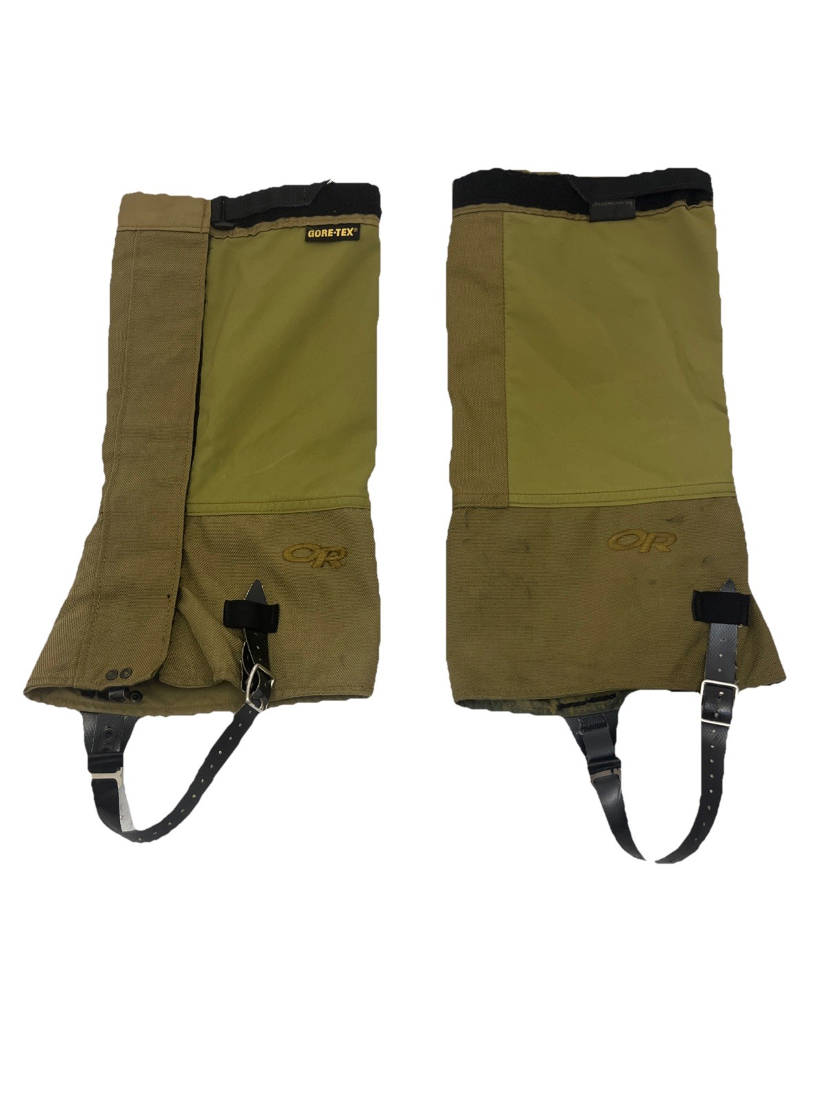 US Military Issued Outdoor Research Expedition Boot Gaiters, Coyote SIZE SMALL