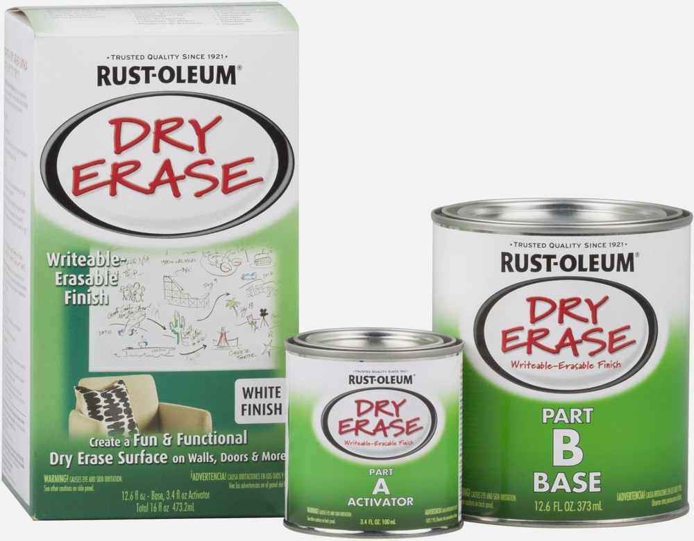 Rust-Oleum 241140  Dry-Erase Paint-Gloss White