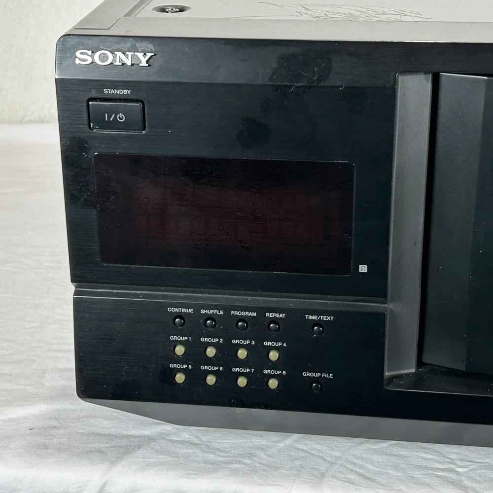 Sony CDP CX230 MegaStorage 200CD Compact Disc Player Black