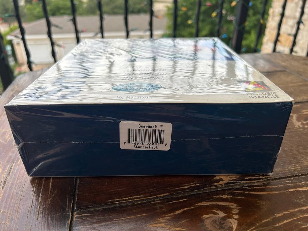 SnapBack strarter Pack. Server and 3 Users for Apple Macintosh. Vintage software