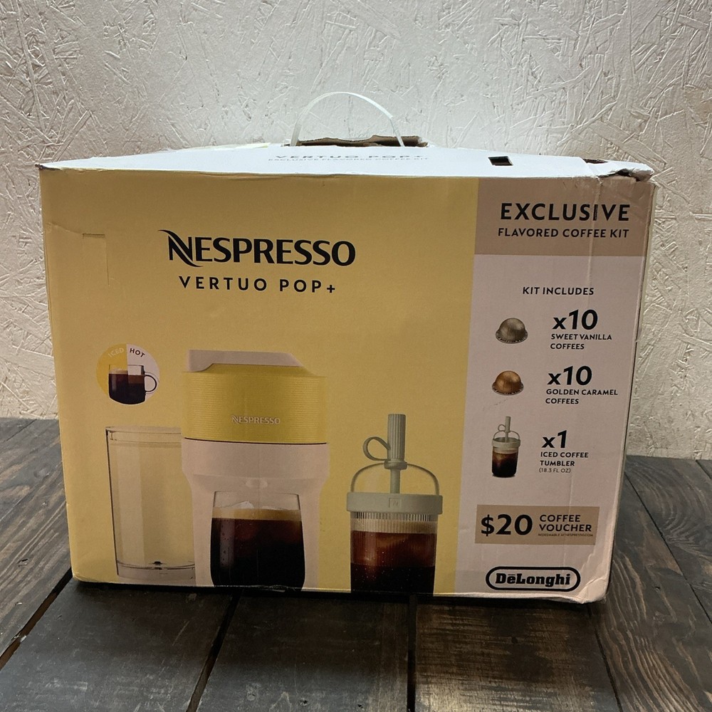 Nespresso Limited Edition Vertuo Pop+ Coffee & Espresso Maker *READ*