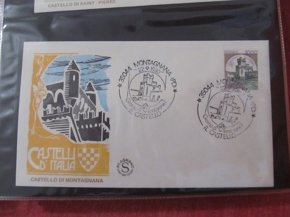 Italy Mountain Cancellation Envelope 1980 FDC LR113P15F60