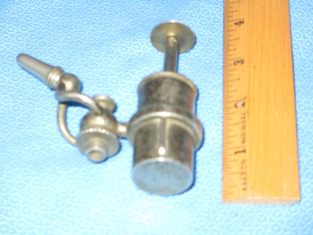 Antique Silver-Plated Atomizer Art Deco C45