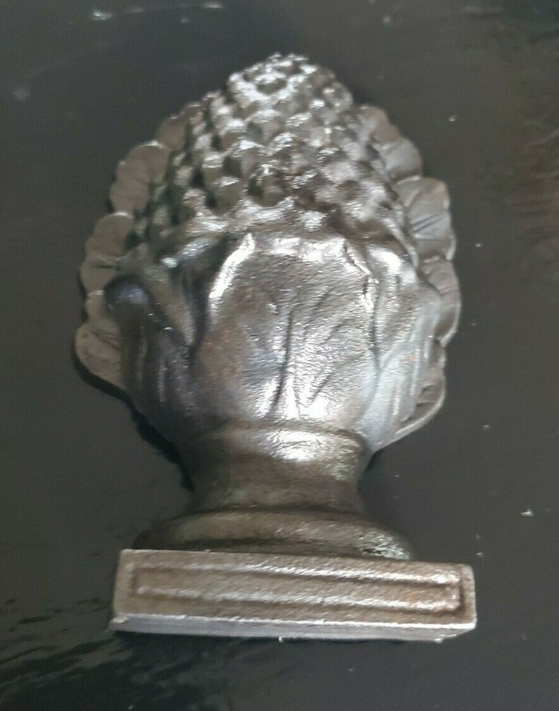Vintage Cast Iron Pineapple Door Knocker EUC Very Nice
