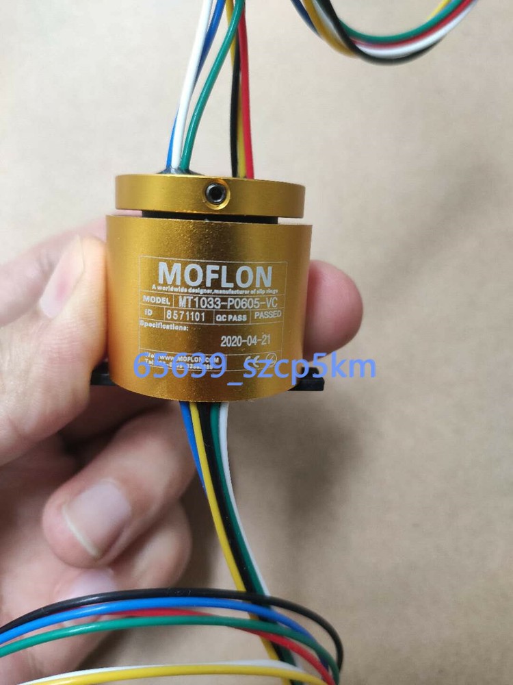 1PCS Slip Ring Through Hole Dia. 10mm 6 Circuits 5A For Wind Power Generator