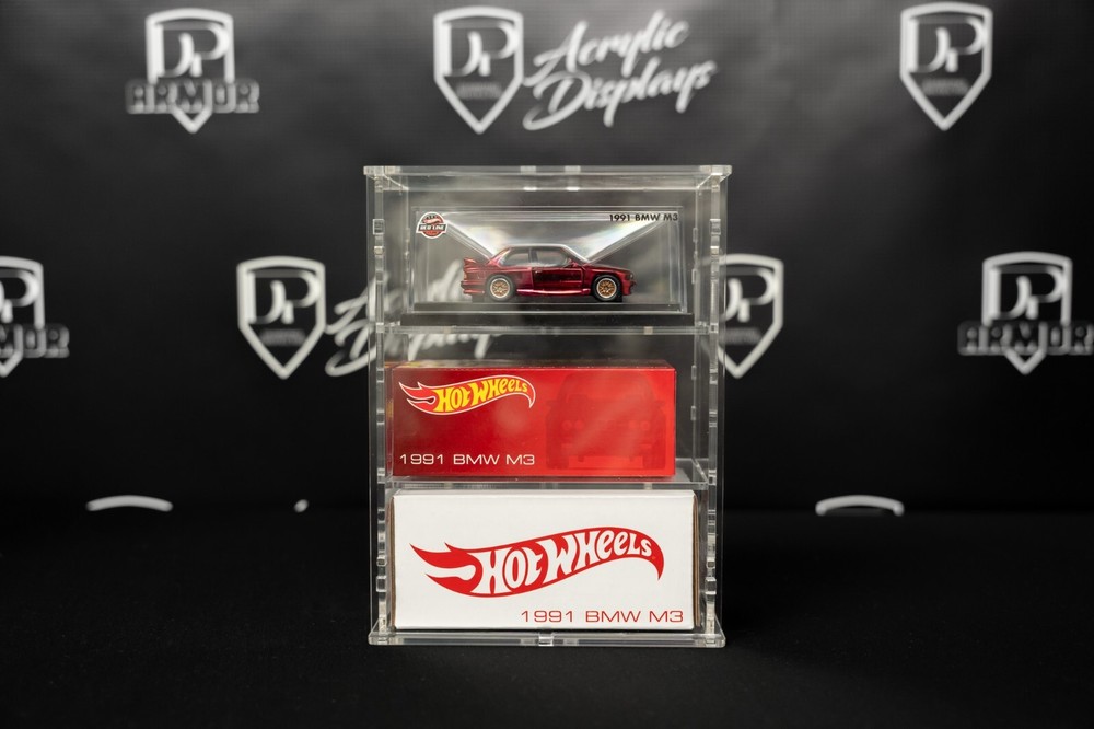 Diamond Protector Hot Wheels Boxed RLC Acrylic Display 2 Pack (RLC-3)