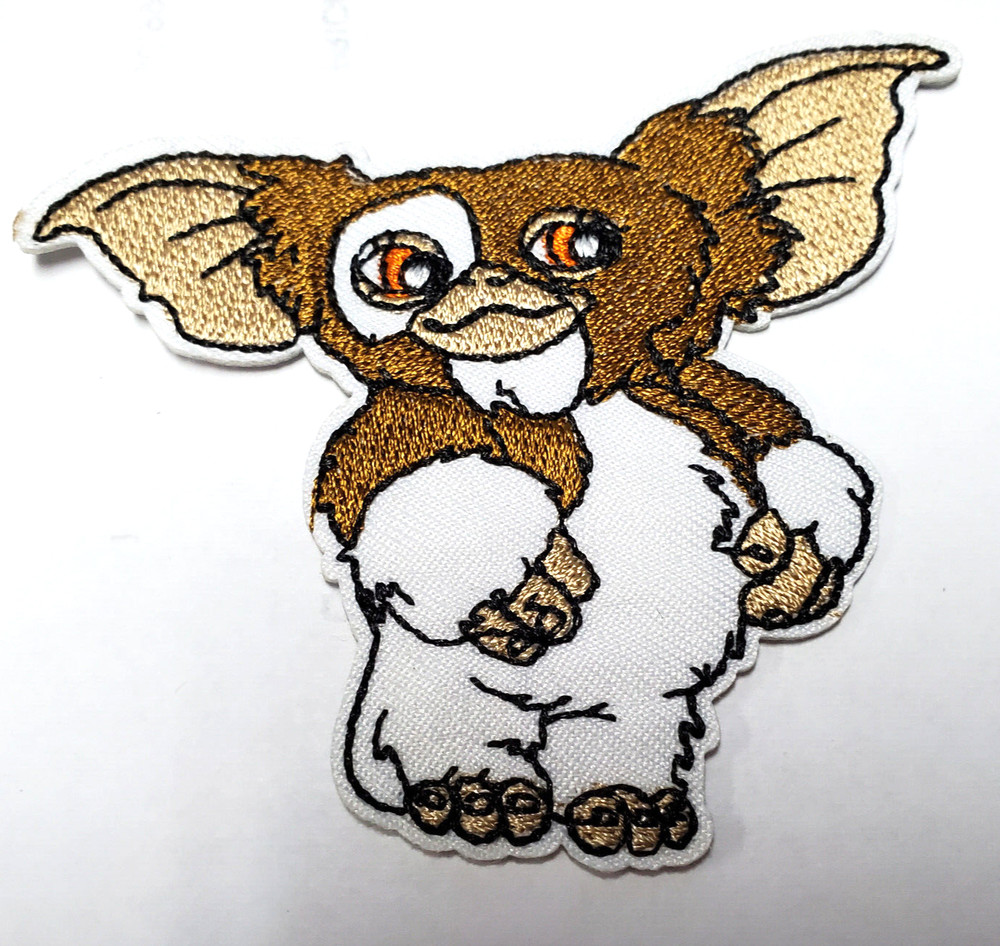 Gremlins Movie Patch with Gizmo  3.5" Patch- Mailed from USA