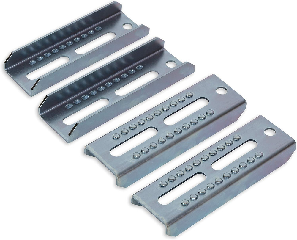 4PCS 8" Galvanized Swivel Top Bunk Bracket Kit Compatible with 2 X 4 Boat Traile