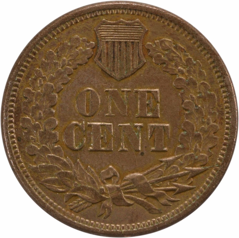 1863 Indian Cent AU Slider Uncertified #905
