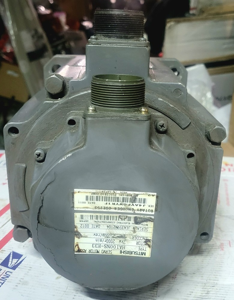 Mitsubishi HA100NS-E33 AC Servo Motor