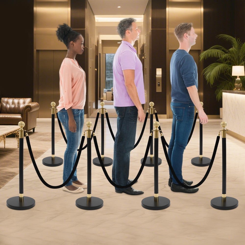 Stanchion Posts, Crowd Control Barriers, Stanchion Post with Ball Top