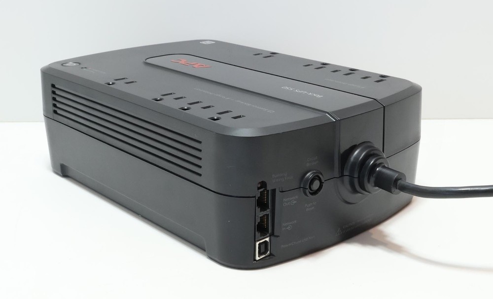 APC Back-UPS 550 Battery Backup & Surge Protector BE550G READ LISTING