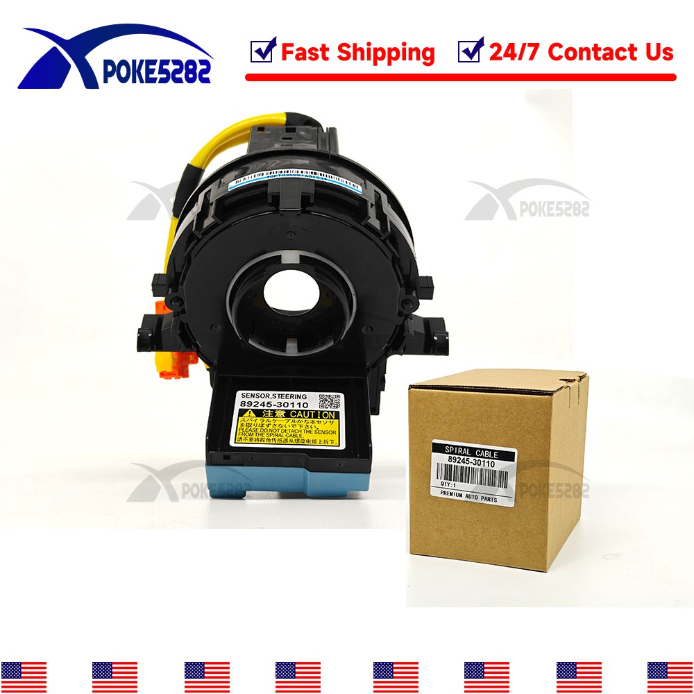 Clock Spring w/ Angle Sensor 89245‑30110 for Mid & Large SUV 2010‑16